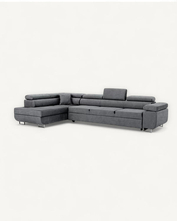 Ecksofa – Annabelle – Elegantes Design, die Perle der modernen Möbelwelt.