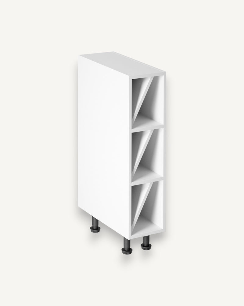 Unterschrank 20 cm – Velmora D20W Weiß