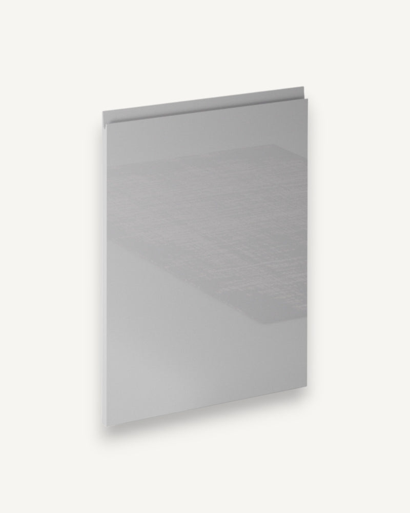 Geschirrspülerfront 45 cm – Velmora D45FZN Grau/Hochglanz