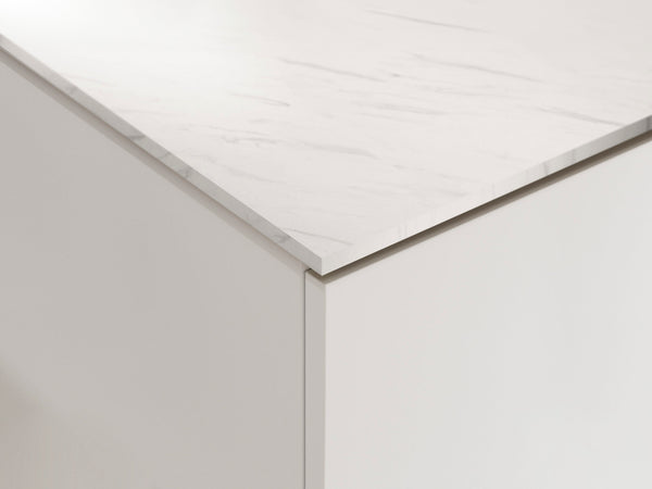 Küchen Arbeitsplatte 13 mm – Bianco Marmor