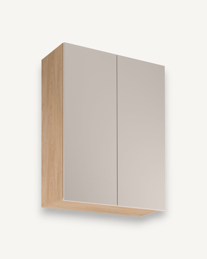 Hängeschrank G80 – Sorento Beige Sonoma Eiche – Elegantes Design für eine aufgeräumte Küche.