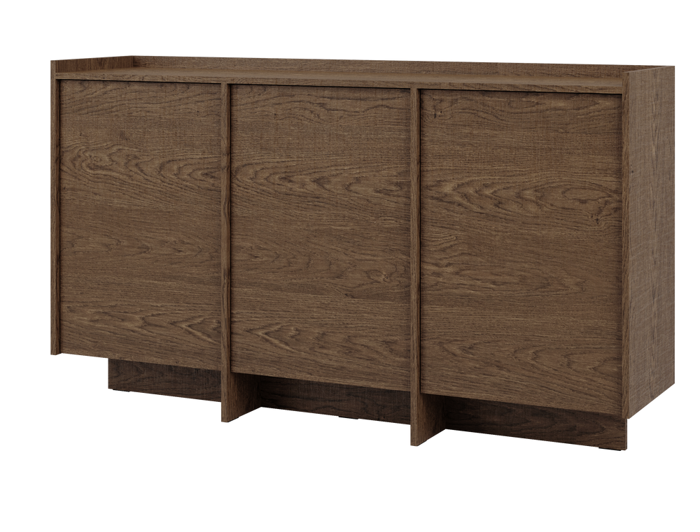 Akari Kommode Modern Elegant – Stilvolle große 3-türige Kommode mit Push-to-Open System
