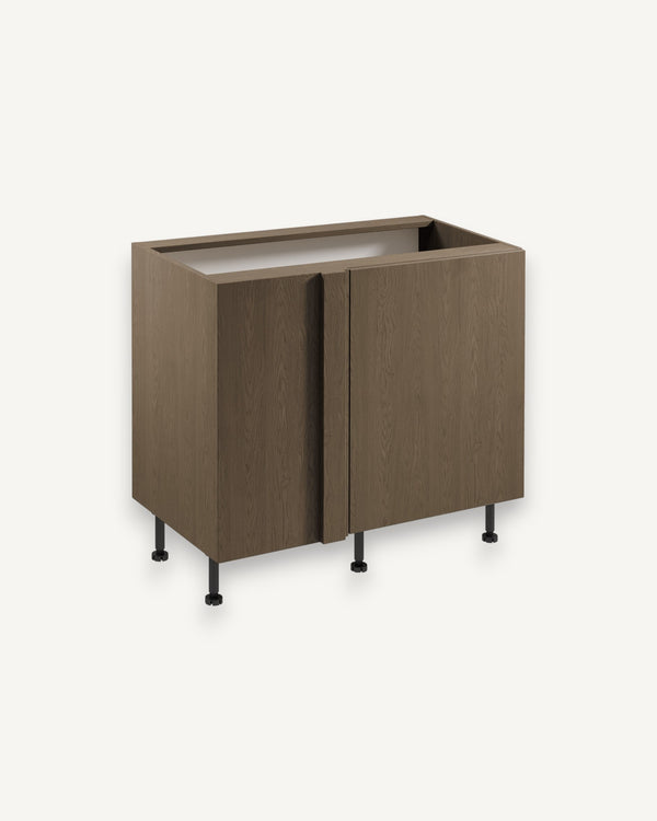 Eckunterschrank D100N P/L – Sorento Dunkle Eiche – Schaffen Sie Platz mit Stil.