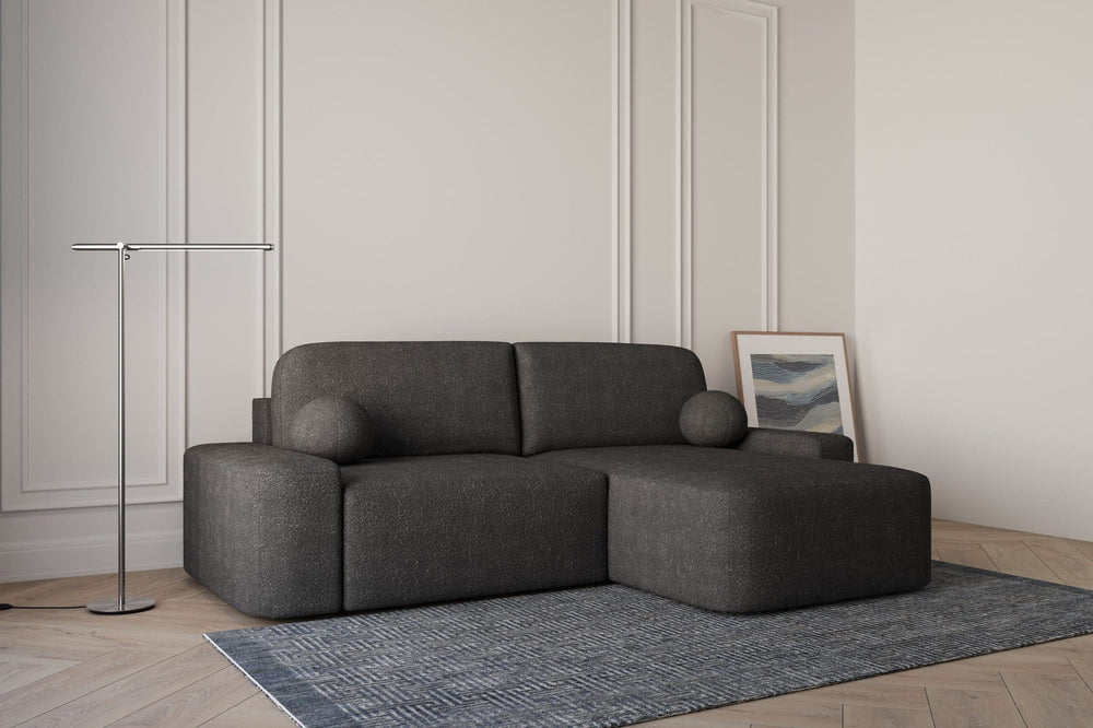 Ecksofa – Oval – Bezug Arena, Schlaffunktion 140 × 200 cm
