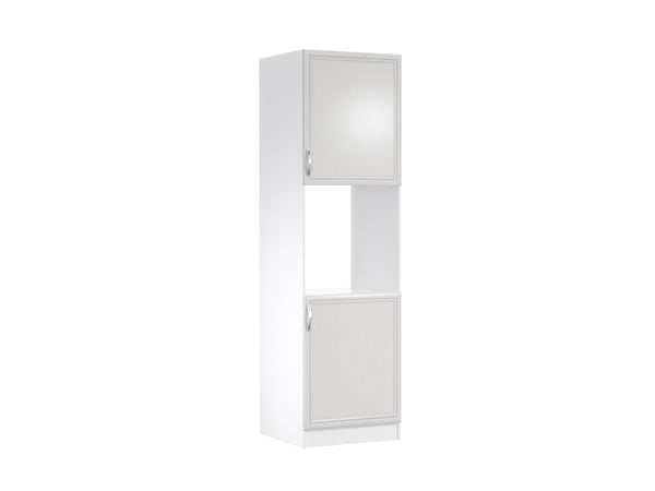 Herdumbauschrank D60P-P/L – Sycylia Weiß – Funktionalität und Design vereint
