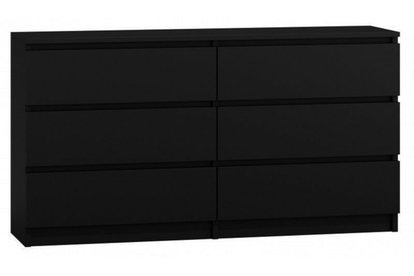 Kommode Geräumige Kommode -, Ideale Aufbewahrungslösung (Premium Kommode, 1 St., 6-Schubladen-Kommode) - ROYAL24_MARKT