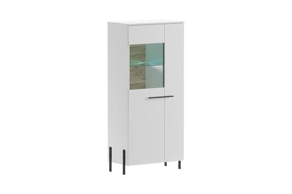 Glasvitrine - Nalor - Praktische für elegante Präsentation und großzügigen Stauraum. - ROYAL24_MARKT