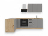 Winkelküche K99-G270 - Langen Beige - Design trifft Funktionalität - ROYAL24_MARKT