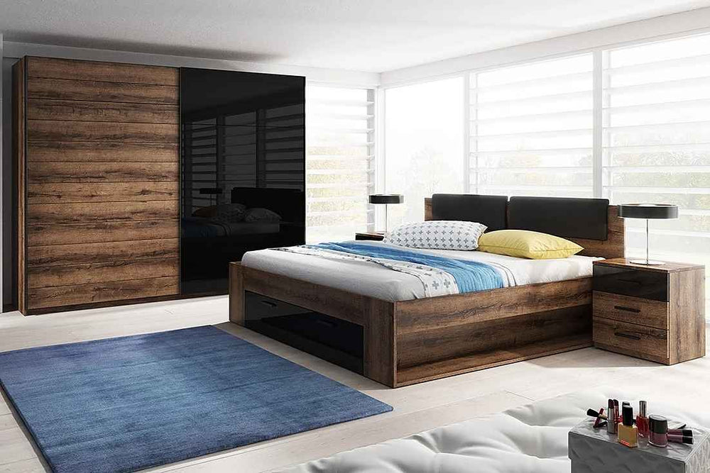 Schlafzimmer-Set – Galaxy – Clever um reichlich Platz zu sparen.