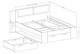 Schlafzimmer-Set - Galaxy - Clever um reichlich Platz zu sparen. - ROYAL24_MARKT