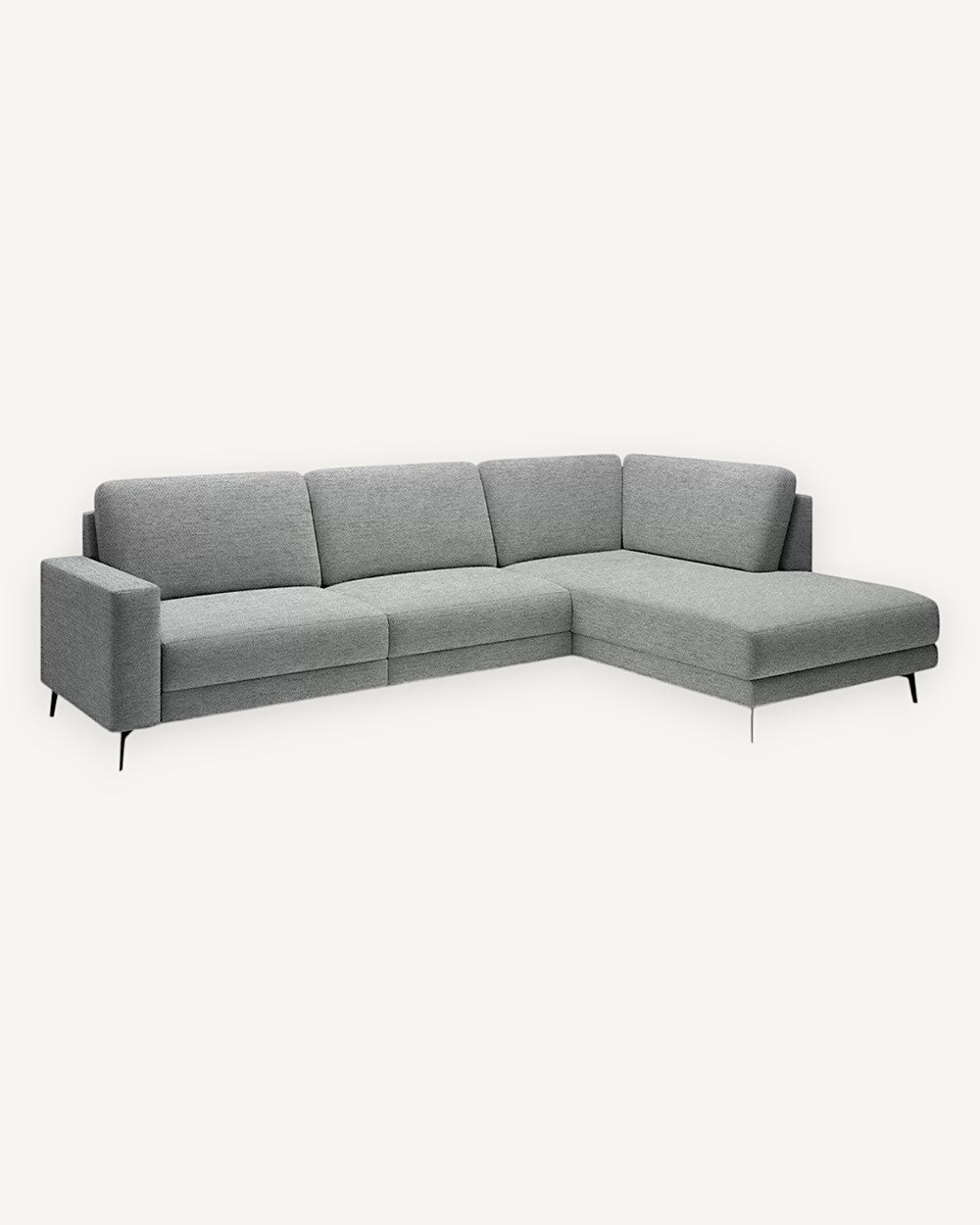 Ecksofa – Elentio – Elegantes Design mit bequemer Polsterung.