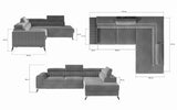 Ecksofa - Machen Sie Ihr Zuhause zu einem komfortablen Ort zum Entspannen. - ROYAL24_MARKT