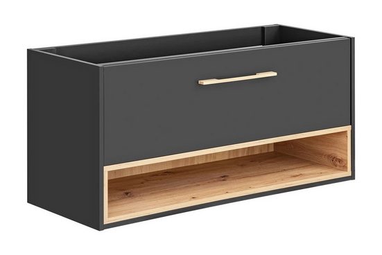 Waschbeckenschrank – Borneo – Elegantes schlichtes Aussehen.