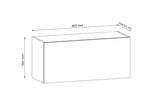 Hängeschrank- Langen - Leicht und luftiger Look, der Ihre Küchenwand elegant ergänzt. - ROYAL24_MARKT
