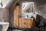 Waschbeckenunterschrank - Adel Oak - Eleganter Waschbeckenschrank mit modernem Design. - ROYAL24_MARKT
