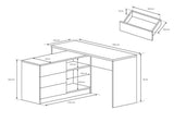 Schreibtisch - Minimalistisches Design das Klarheit und Ordnung bringt. - ROYAL24_MARKT