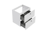 Badezimmer Set - Rietti 60 cm - Weiß Hochglanz - ROYAL24_MARKT