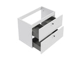 Badezimmer Set - Rietti 80 cm - Weiß Hochglanz - ROYAL24_MARKT