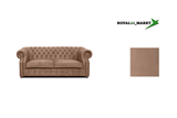 Chesterfield Sofa Luxura - Handgefertigt - Premium - , 1.St x 3-Sitzer Sofa ,- 1 Teile Garantierte Qualität -,Chesterfield-Design -,Premium Materialien - ROYAL24_MARKT