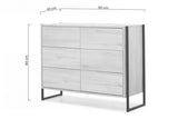 Kommode - Loft - Moderne mit minimalistischem Stil für zeitgemäßes Wohnen. - ROYAL24_MARKT