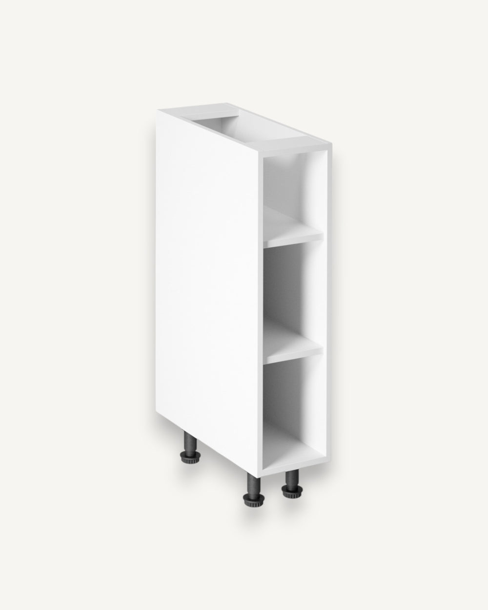 Unterschrank 20 cm – Velmora D20P Weiß