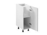 Unterschrank 30 cm – Velmora D30 P/L Grau/Hochglanz