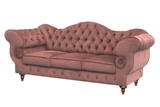 Gloria - Chesterfield Sofa - Hochwertiges - Garantierte Qualität - Elegantes Design -, 1.St x 3-Sitzer Sofa - ROYAL24_MARKT