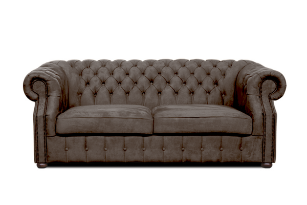 Chesterfield Sofa Luxura - Handgefertigt - Premium - , 1.St x 3-Sitzer Sofa ,- 1 Teile Garantierte Qualität -,Chesterfield-Design -,Premium Materialien - ROYAL24_MARKT