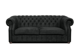 Chesterfield-Sofa Luxura - Echtleder Premium - Handgefertigt - Garantierte Qualität -, Premium Set 3 - 2 - 1,- 3 Teile - ROYAL24_MARKT