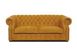 Chesterfield-Sofa Luxura - Echtleder Premium - Handgefertigt - Garantierte Qualität -, Premium Set 3 - 2 - 1,- 3 Teile - ROYAL24_MARKT