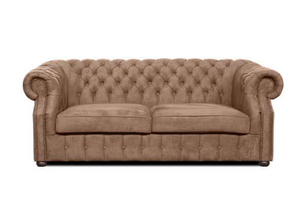 Chesterfield Sofa Luxura - Handgefertigt - Premium - , 1.St x 3-Sitzer Sofa ,- 1 Teile Garantierte Qualität -,Chesterfield-Design -,Premium Materialien - ROYAL24_MARKT