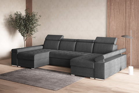Ecksofa Toronto U – Dunkelgrau