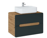 Badmöbel-Set - Ideal für moderne Badezimmer, (Komplett Set, 6-St., Premium - Aruba Cosmos I), Premium Materialien - Elegantes Design - Exzellent - Milaros Markt