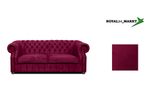 Chesterfield Sofa Luxura - Handgefertigt - Premium - , 1.St x 3-Sitzer Sofa ,- 1 Teile Garantierte Qualität -,Chesterfield-Design -,Premium Materialien - ROYAL24_MARKT