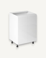 Unterschrank 60 cm - Aspen D60 Weiß/Hochglanz - ROYAL24_MARKT