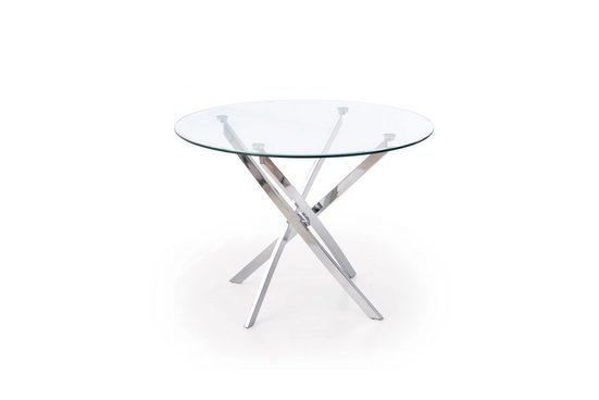 Esstisch – Raymond – Elegantes Design mit Glasoberfläche.