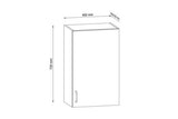 Hängeschrank 30 cm - sosna andersen - Ein unverzichtbares Stück für jede Küche. - ROYAL24_MARKT
