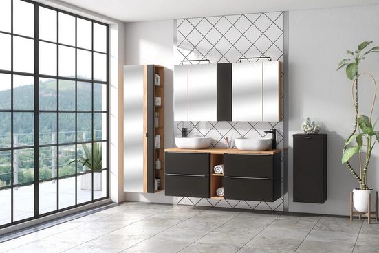 Badmöbel-Set – Capri Cosmos – Bietet viel Stauraum für Ihre Badutensilien.