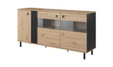 Wohnzimmer-Set - Stilvolles Ambiente / für harmonische Gestaltung, (Komplett Set, 4-St., Dalli), Hochwertige Möbel - Stilvolle Wohnwand. - ROYAL24_MARKT