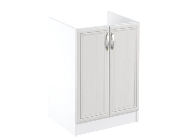 Spülenschrank D60Z – Sycylia Weiß – Der perfekte Platz für Ihr Spülbecken.