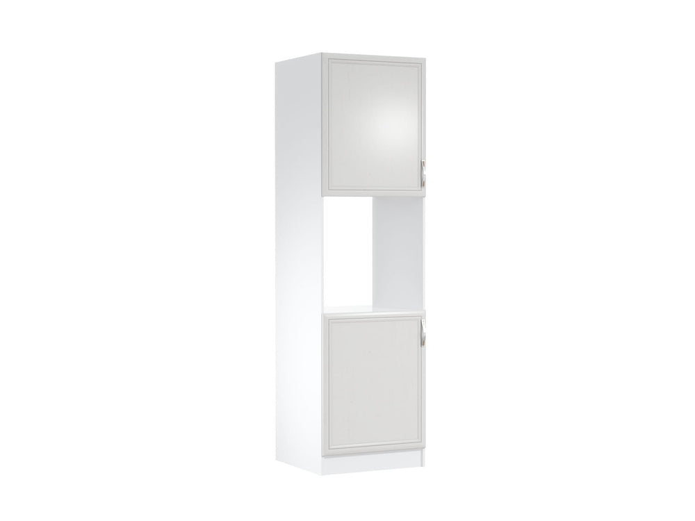 Herdumbauschrank D60P-P/L – Sycylia Weiß – Funktionalität und Design vereint.