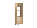 Nexa Küchenmöbel-Set KÜ03-L – Woodline – Stilvolle 460 cm Küchenlösung mit maximalem Stauraum und moderner Eleganz