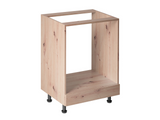 Küchenmöbel-Set KÜ02-L – 360 cm – Moderne Woodline Küchenzeile mit optimalem Stauraum