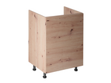 Nexa Küchenzeile KÜ06-L – Woodline – 300 cm – Moderne Familienküche mit Hochschrank und großzügigem Stauraum