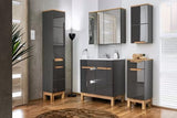 Badezimmerspiegelschrank - Bali Grey - Elegante Organisation Ihres Raumes. - ROYAL24_MARKT
