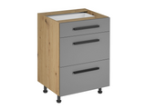 Küchenmöbel-Set KÜ02-L – 360 cm – Moderne Beige Küchenzeile mit optimalem Stauraum