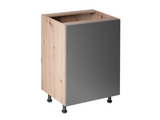Küchenmöbel-Set KÜ02-L – 360 cm – Moderne Grau Küchenzeile mit optimalem Stauraum