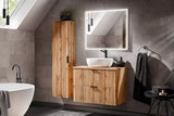 Waschbeckenunterschrank - Adel Oak - Eleganter Waschbeckenschrank mit modernem Design. - ROYAL24_MARKT