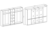 Schlafzimmer-Set - Hektor - Moderne Sets für traumhaften Schlaf. - ROYAL24_MARKT