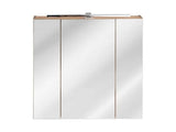 Badezimmer Spiegelschrank - Capri Oak - Elegantes Design mit praktischen Ablagen. - ROYAL24_MARKT